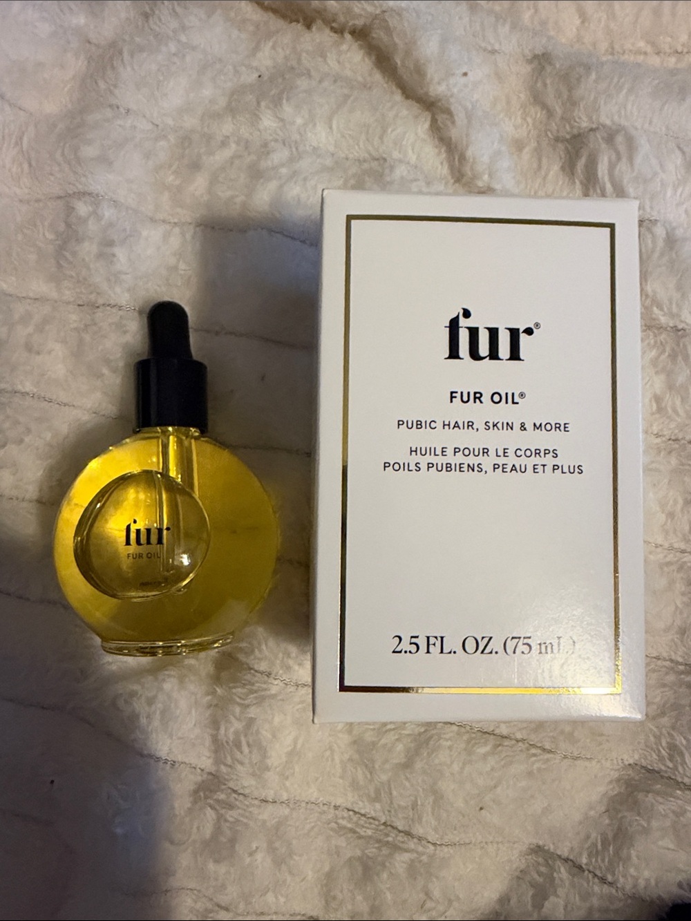 Fur Oil Nourishing Face & Body Oil Serum — Yellow Hydrating Formula
